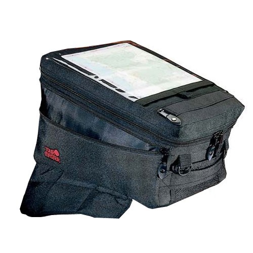 0000 Tour Master TB 12 Strap Mount Nylon Tank Bag Black Member's